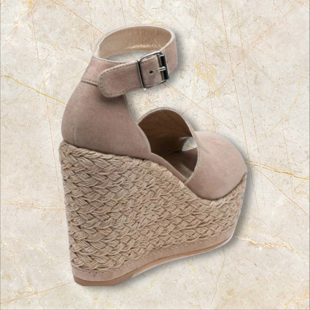 Stuart Weitzman’s Sohojute Limited Edition Gorgeous Woven Braided Wedges 8.5M - Picture 7 of 15